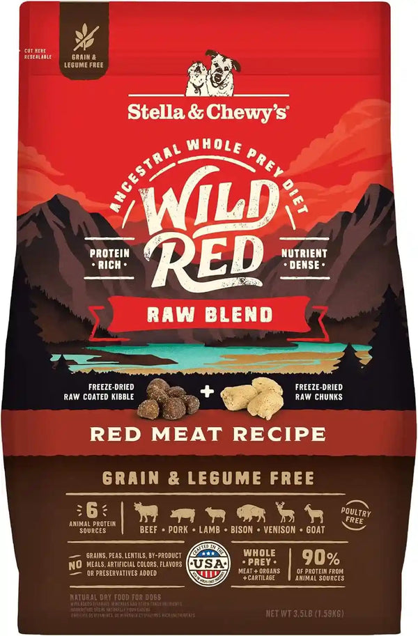 Stella & Chewy'S Wild Red Blend GF Red Meat Dry Dog Food, 3.5 Lb1