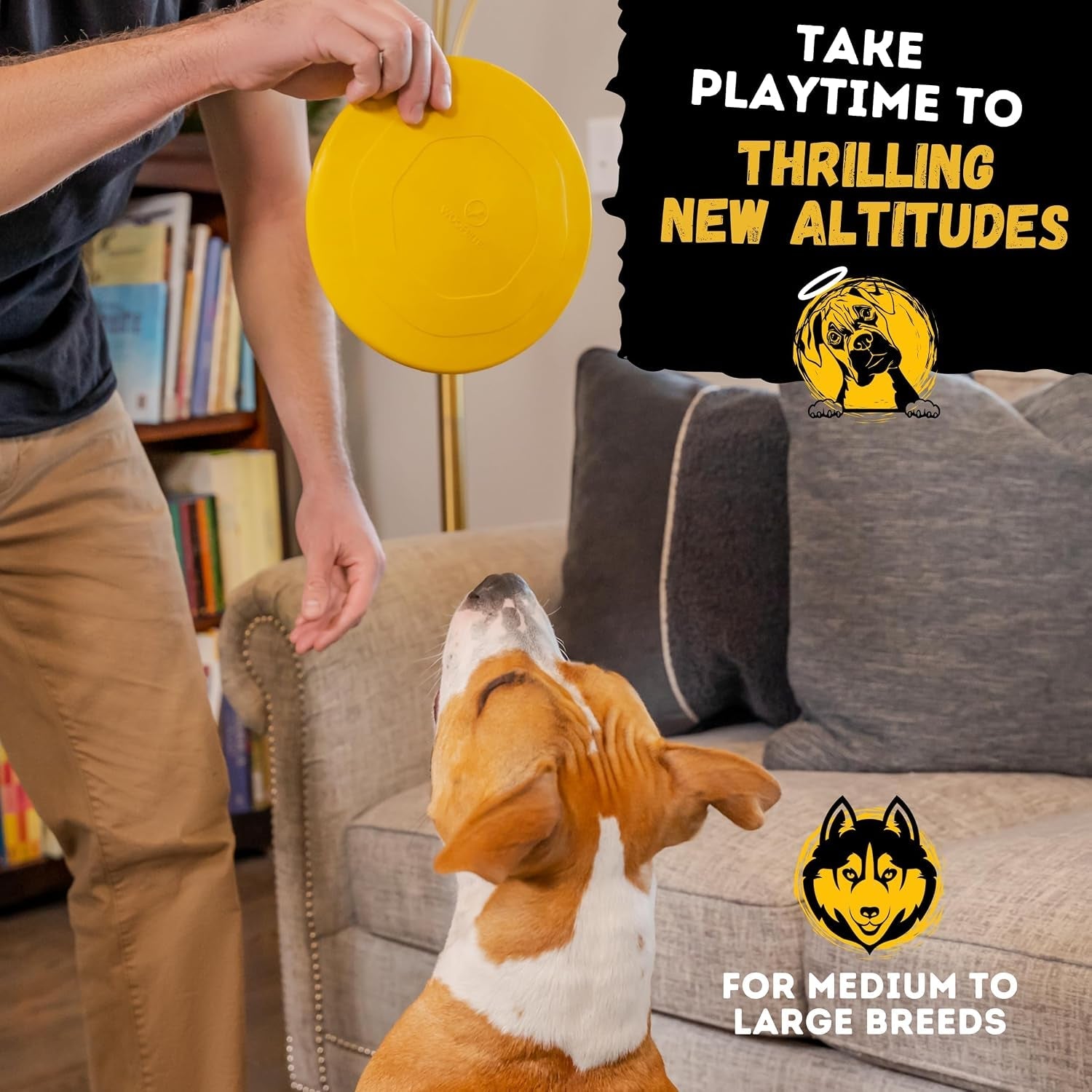 indestructible-dog-disc-lifetime-replacement-medium-large-breed-ultra-durable-for-aggressive-chewers-tough-strong-heavy-duty-natural-rubber-toy-fetch-tug-chew-8in