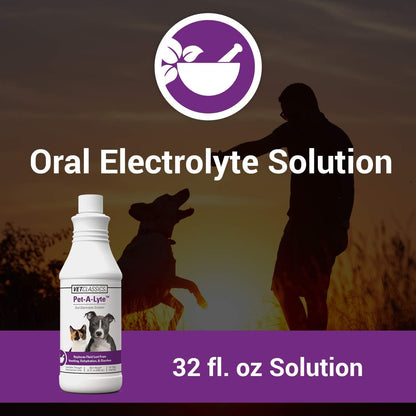 Pet-A-Lyte Oral Electrolyte Solution for Dogs and Cats – Helps Replace Fluids Lost from Pet Dehydration, Diarrhea, Vomiting – Replaces Dog Electrolytes – 32 Oz.2