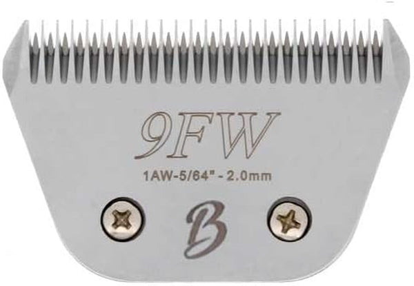 Detachable a Series Wide 30 Blades for Dog Grooming Cuts Length 1/50" - 0.5Mm Japanese Carbonized Steel Wide Grooming Blades Compatible A5 Series Wide Clippers for Dogs(30W)18