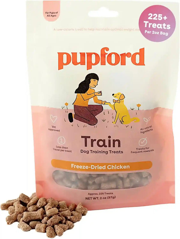 Pupford Freeze Dried Training Treats for Dogs & Puppies, 475+ Three Ingredient Bites (Beef Liver, 4 Oz)24