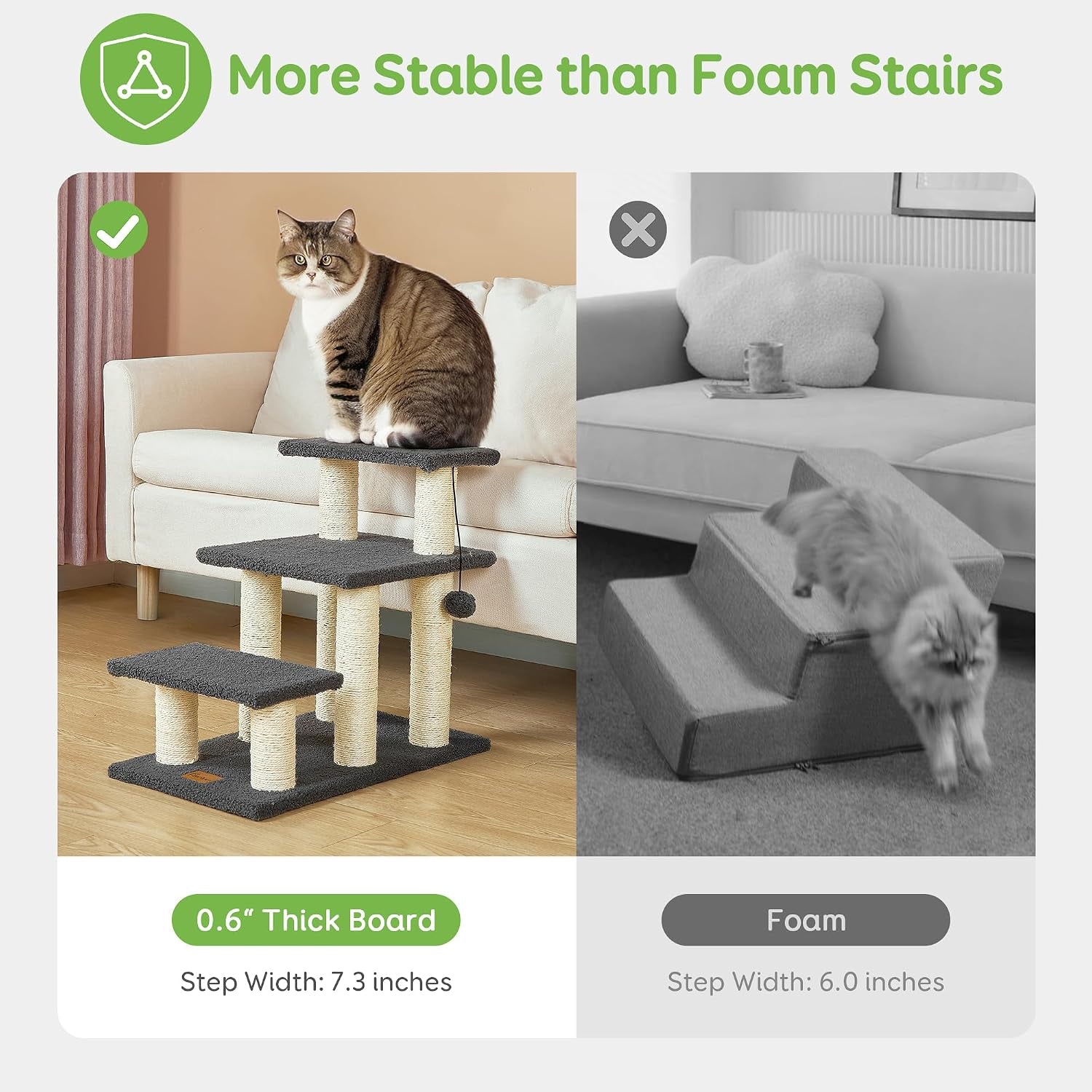 pawque-dog-stairs-cat-scratching-post-pet-steps-for-high-beds-couch-high-strength-boards-holds-up-to-150-lbs-for-indoor-small-cats-kittens-dogs-climbing-playing-3-combination-options-3-steps