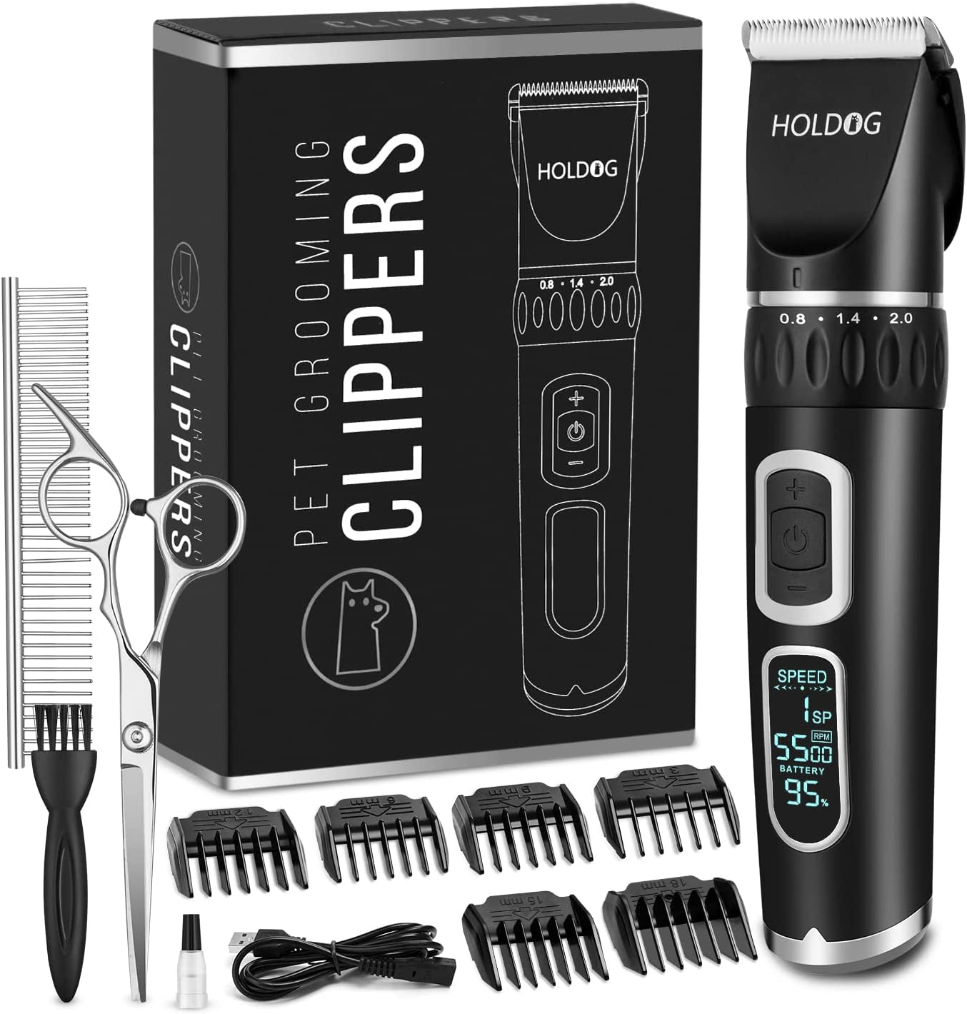 dog-clippers-professional-heavy-duty-grooming-clipper-3-speed-low-noise-high-power-rechargeable-cordless-pet-tools-for-small-large-dogs-cats-pets-with-thick-coats