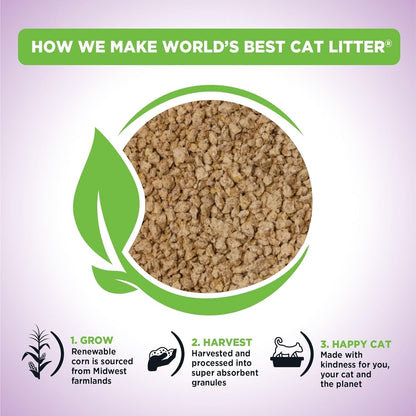 World'S Best Cat Litter, Lavender Scented, Long-Lasting Odor Control, 32 Lb3