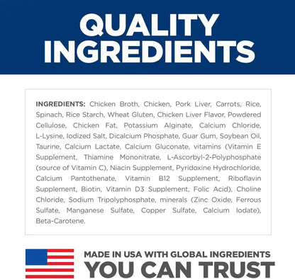 Hill'S Science Diet Adult 1-6 Healthy Cuisine Wet Cat Food | #1 Veterinarian Recommended, Roasted Chicken & Rice, 2.8 Oz. Cans, 24-Pack5