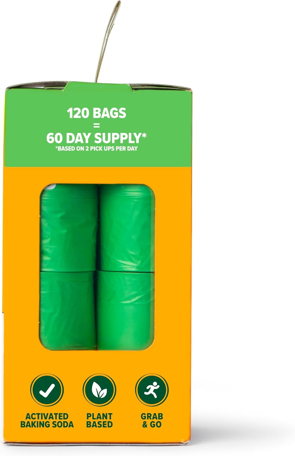arm-hammer-dog-poop-leakproof-plant-based-120-count-waste-bags-unscented-made-from-40-corn-starch-with-activated-baking-soda-pack-of-8-green