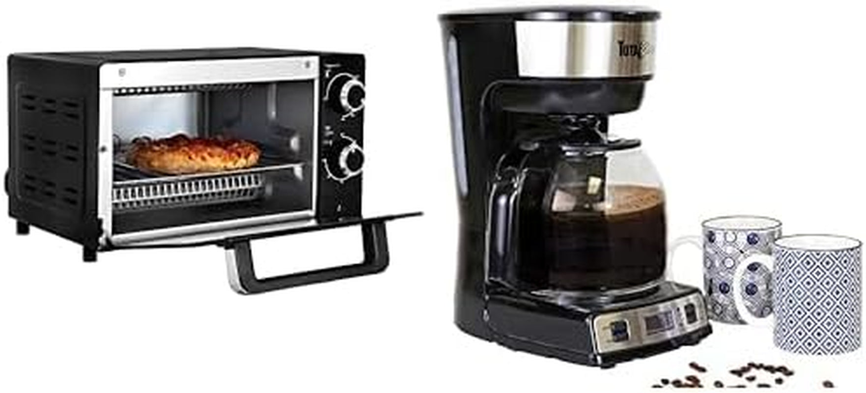 total-chef-toaster-oven-4-slice-small-compact-kitchen-appliance-total-chef-12-cup-programmable-coffee-maker-stainless-steel-drip-coffee-machine