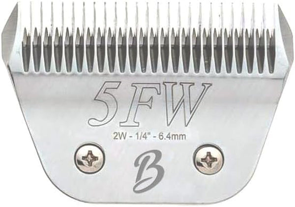 Detachable a Series Wide 30 Blades for Dog Grooming Cuts Length 1/50" - 0.5Mm Japanese Carbonized Steel Wide Grooming Blades Compatible A5 Series Wide Clippers for Dogs(30W)8