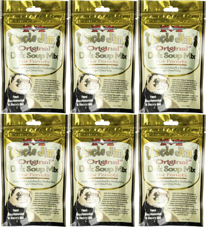 Marshall Uncle Jim'S Original Duk Soup Mix for Ferrets 1.69Lb (6 X 4.5Oz)3