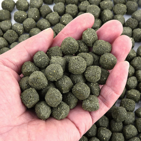 Timothy Hay Cubes, 6Oz Small Pet Feed | 100% Natural Timothy Hay Cubes, Specially for Rabbits, Sulcata Tortoises, Guinea Pigs4