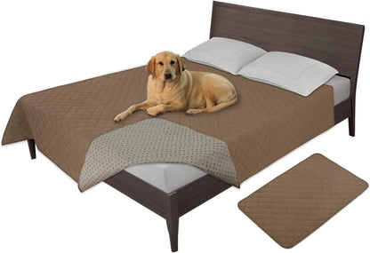Easy-Going 100% Waterproof Dog Bed Cover, Non-Slip Pet Blanket for Furniture, Washable Couch Cover, Repleasement Sofa Cover (68X82 In,Gray)11