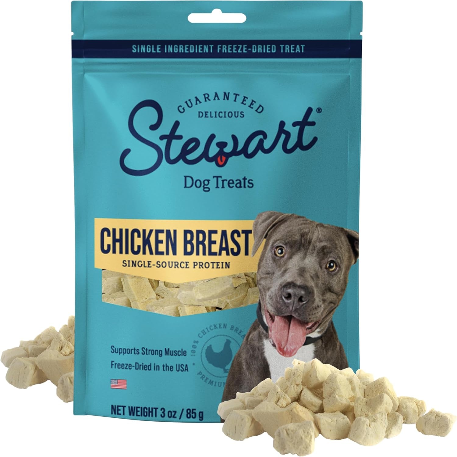 stewart-freeze-dried-dog-treats-100-chicken-breast-2-5-oz-pouch-premium-quality-raw-protein-single-ingredient-high-protein-training-treats-food-topper-no-refrigeration-cat-friendly