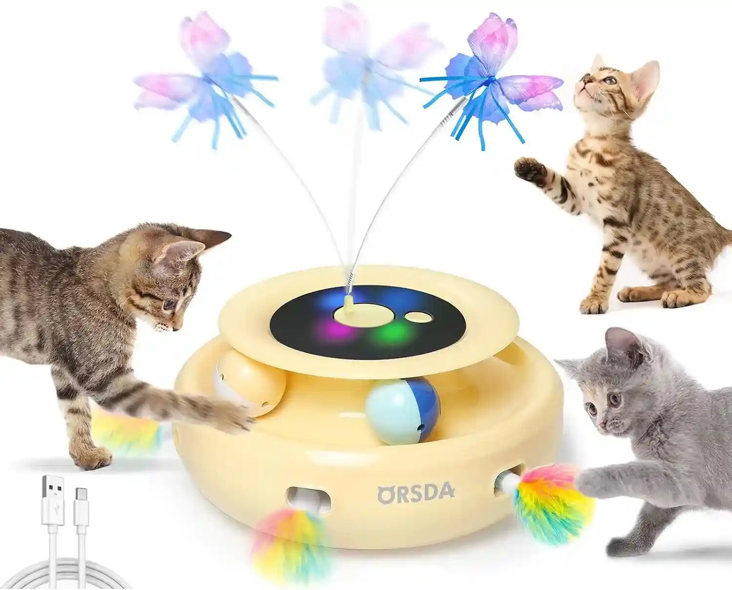 orsda-cat-toy-3-in-1-automatic-interactive-electronic-moving-ambush-feather-fluttering-butterfly-track-balls-usb-rechargeable-powered-smart-indoor-exercise-kicker