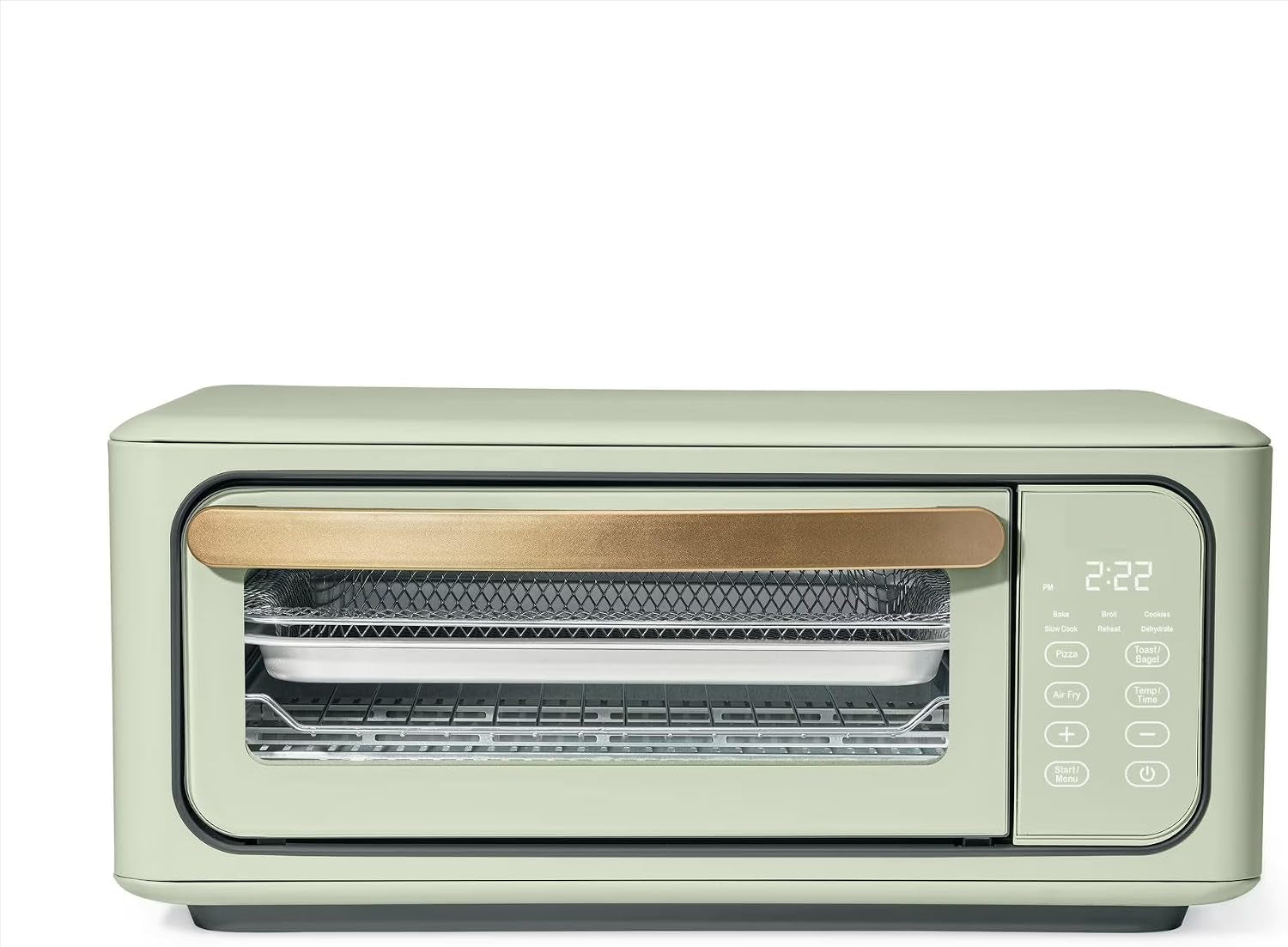 air-fryer-toaster-oven-combo-9-slice-large-capacity-infrared-countertop-oven-1800w-for-air-fry-bake-toast-stylish-modern-kitchen-design-sage-green