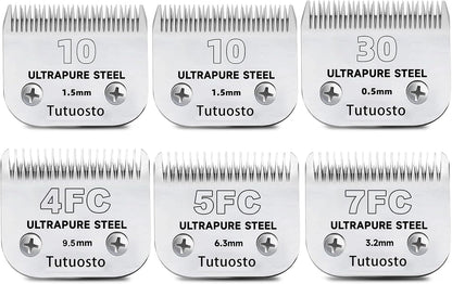 3 Pack 10 Clipper Blade Compatible with Andis, Wahl and Oster Dog Clippers | Detachable Pet Grooming Replacement Blade for Dog Grooming Clippers, Replacement Blades, Compatible Accessory14
