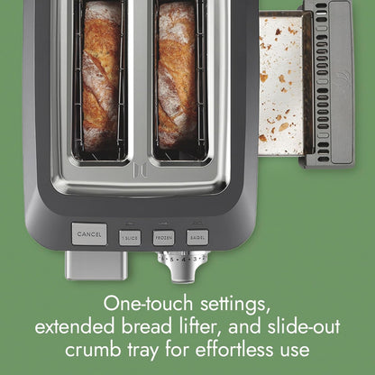 Toaster, 2-Slice Toaster with Bagel Function and 7-Setting Shade Selector, the Two Slice, 900 Watts, Stainless Steel, Professional Series, LTSTR5026