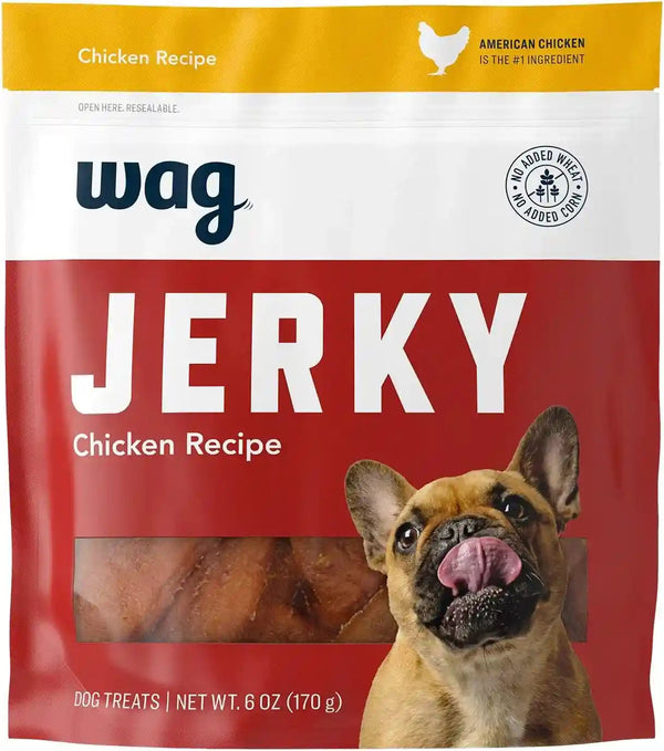 Amazon Brand - Wag Soft & Tender American Jerky Dog Treats – Beef Recipe (24 Oz)17
