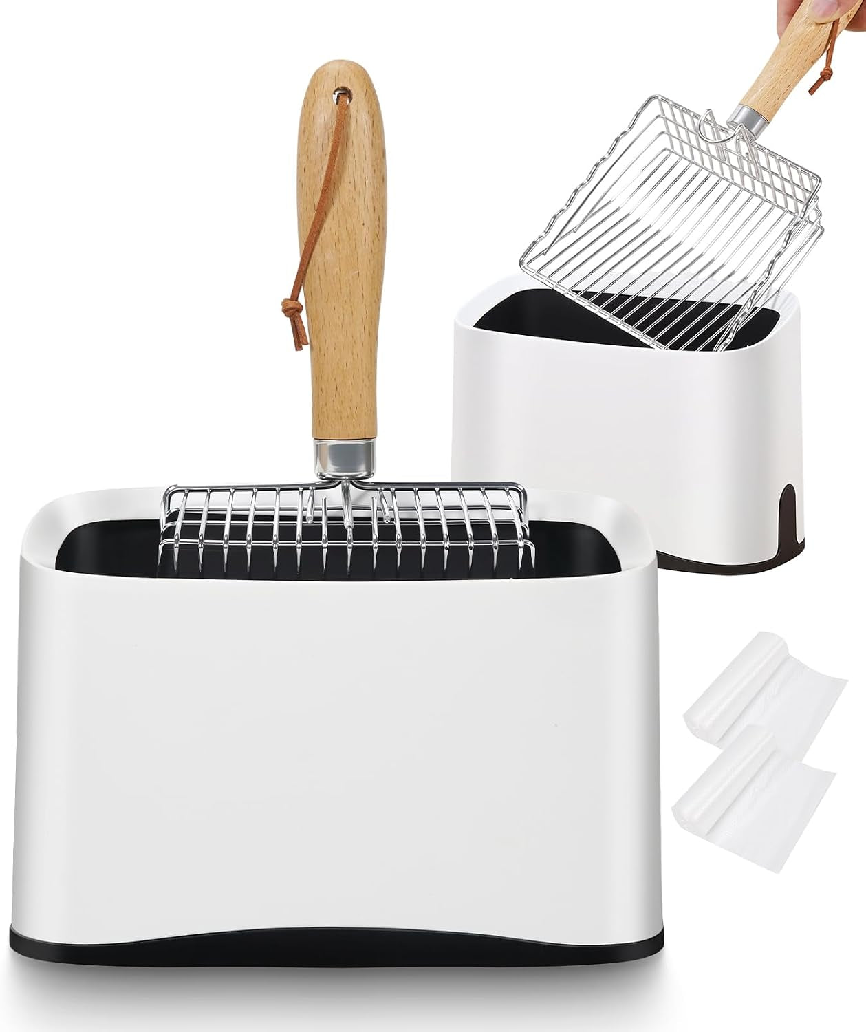 cat-litter-scoop-kitty-metal-scooper-with-hook-and-hole-non-stick-stainless-steel-kitten-poop-lifter-durable-heavy-duty-sifter-easy-to-clean-saves-time-for-litter-box