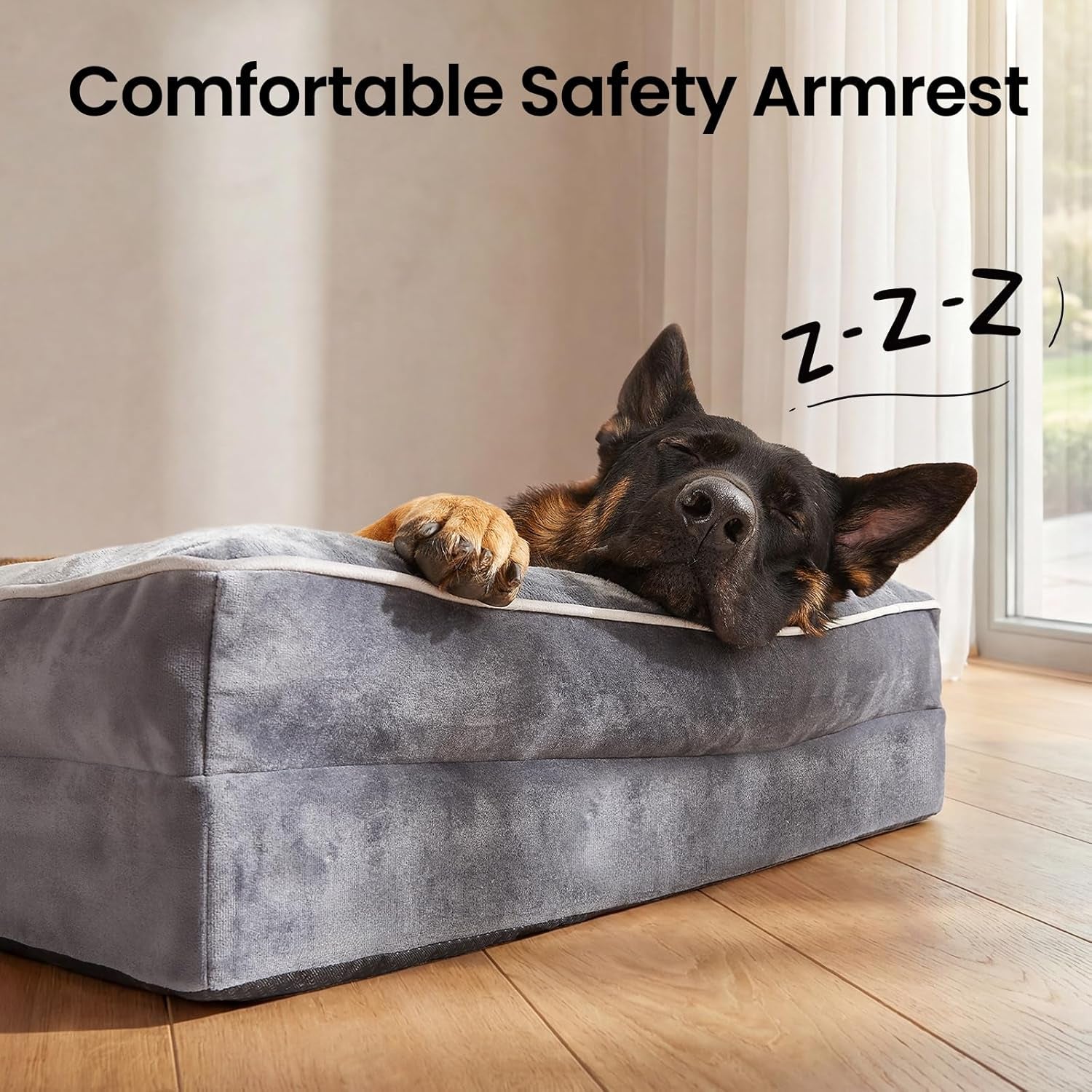 ohgeni-orthopedic-extra-large-dog-bed-couch-memory-foam-44-inch-gray-waterproof-pet-bed-with-machine-washable-removable-cover-soft-comfortable-fabric