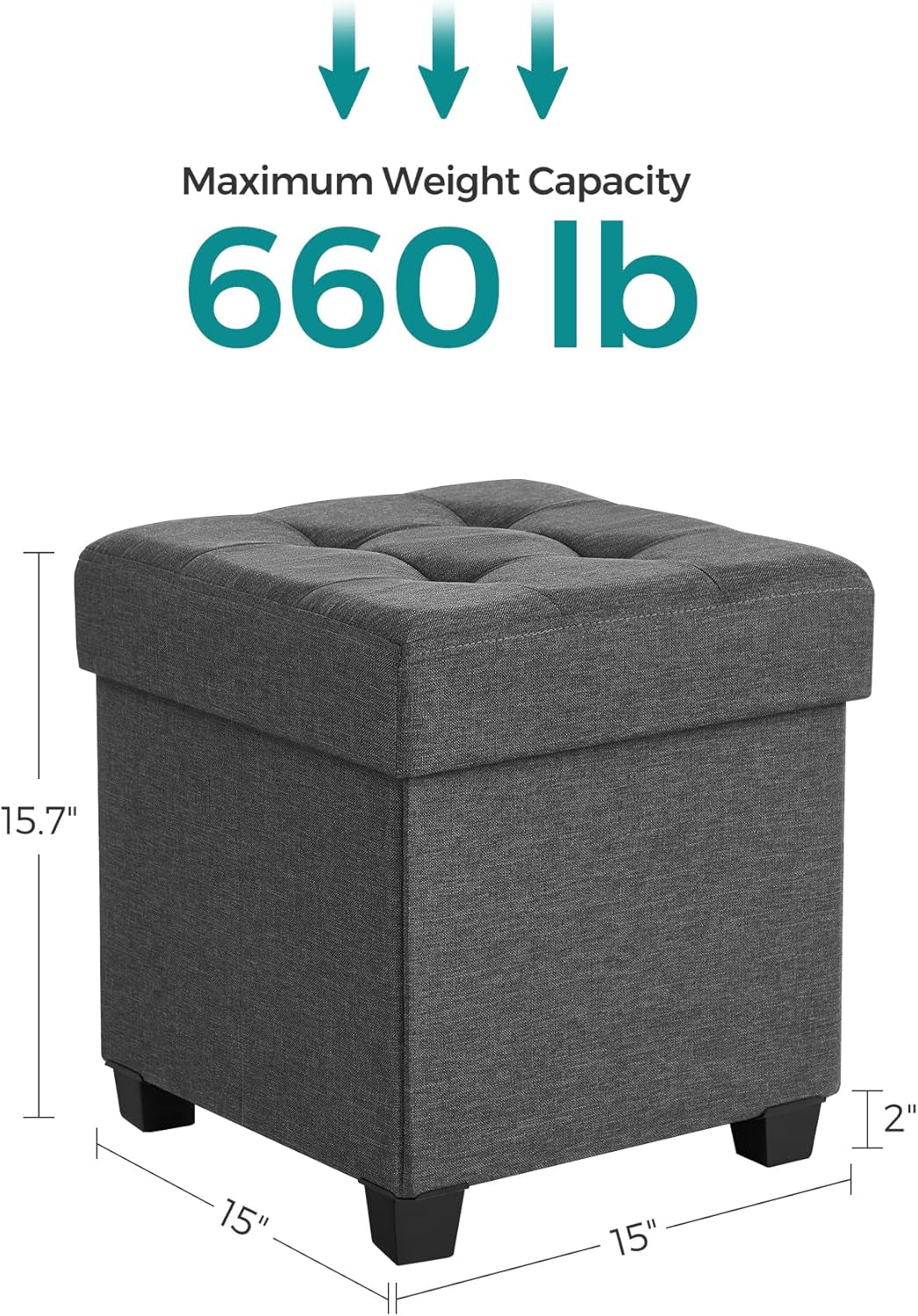songmics-storage-ottoman-small-ottoman-foot-rest-with-legs-15-x-15-x-15-7-inches-foot-stool-load-up-to-660-lb-for-living-room-bedroom-dorm-dark-gray-ulsf14gyz