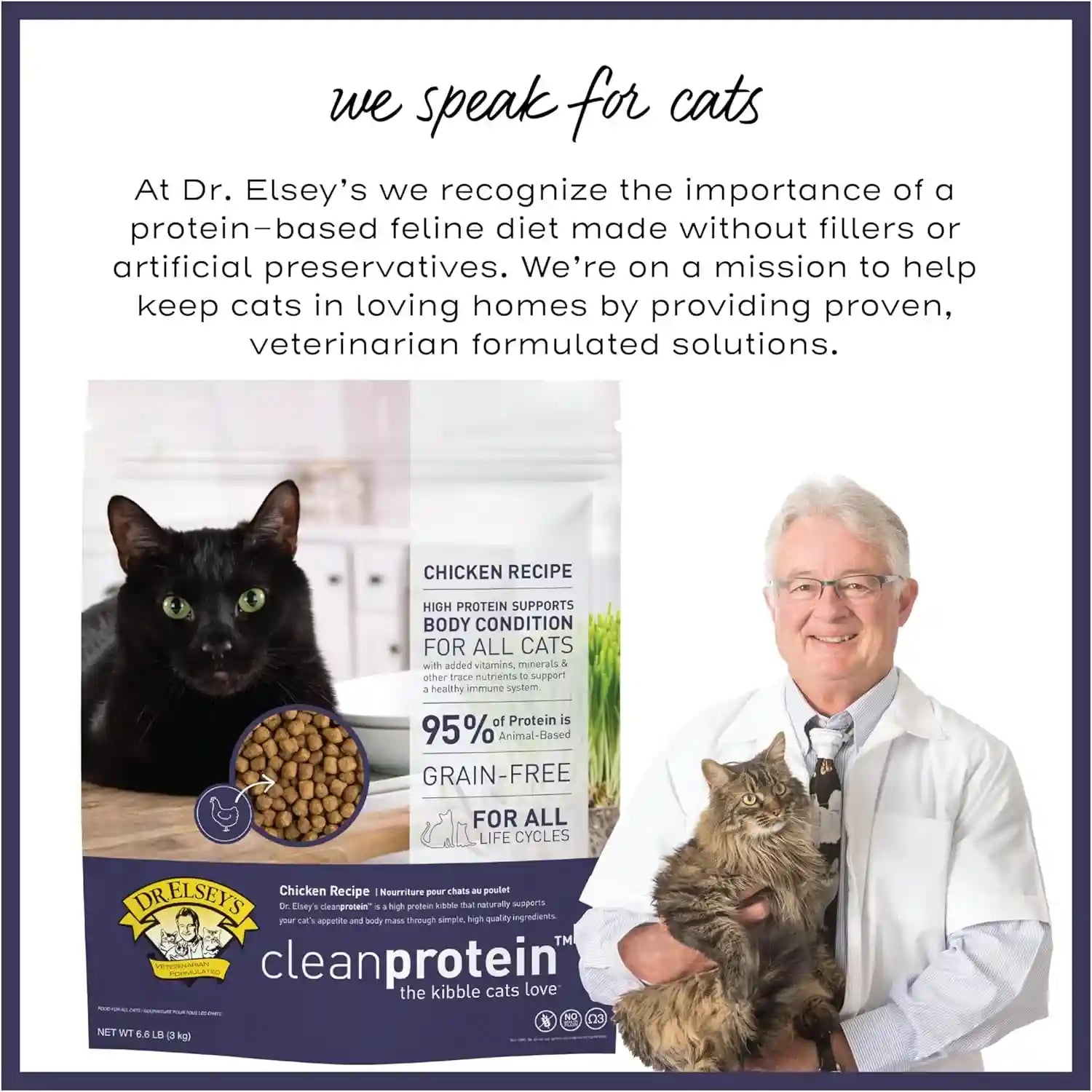 dr-elseys-cleanprotein-chicken-cat-kibble-2-lb-bag