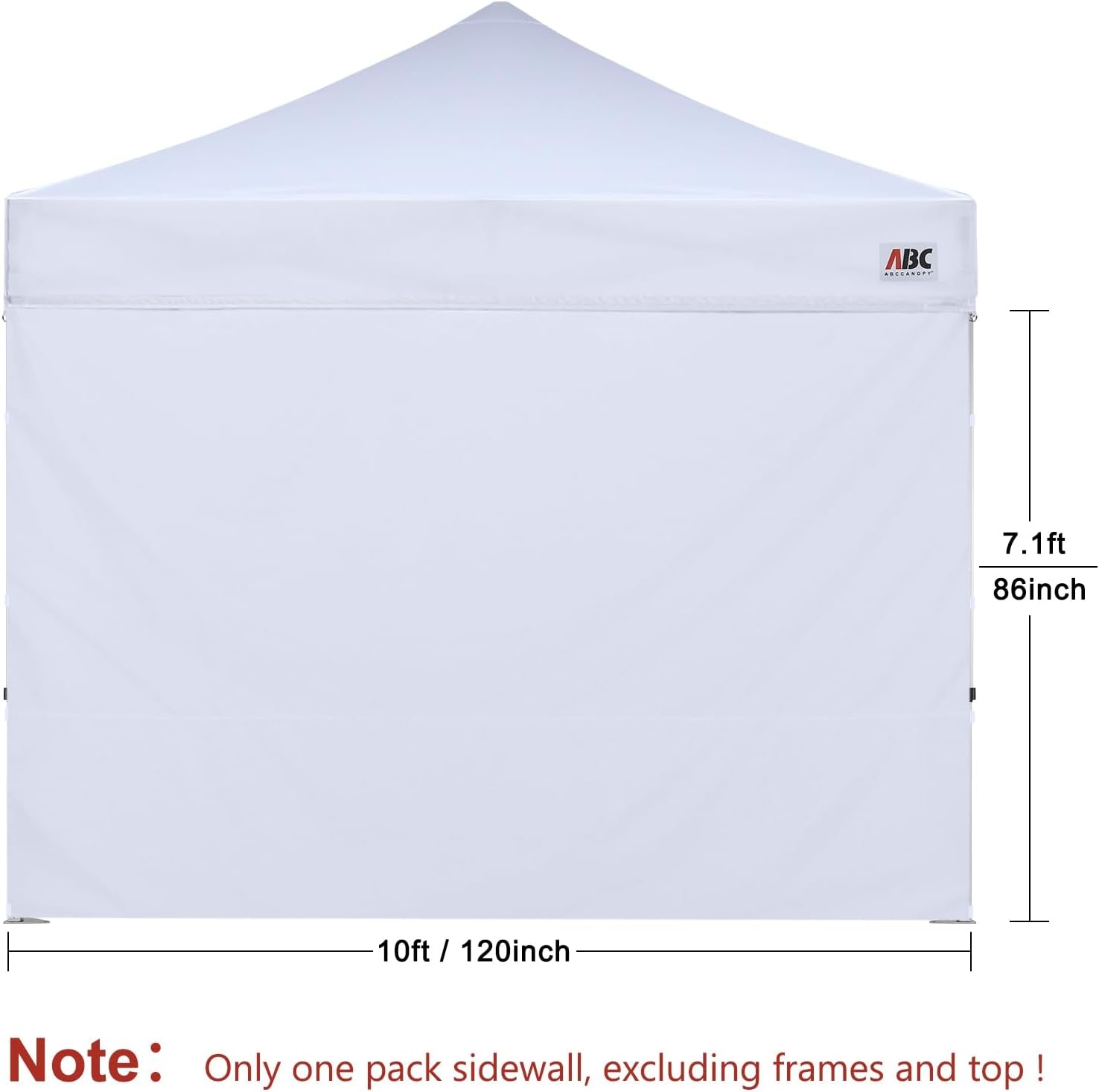 instant-canopy-sunwall-10x10-ft-no-frame-or-top-white