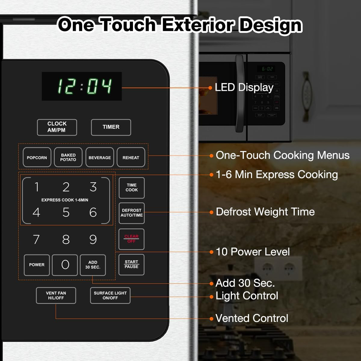 30-over-the-range-microwave-oven-1-7-cu-ft-capacity-microwave-over-the-stove-with-one-touch-1000-cooking-watts-300-cfm-10-power-levels-led-lighting-stainless-steel