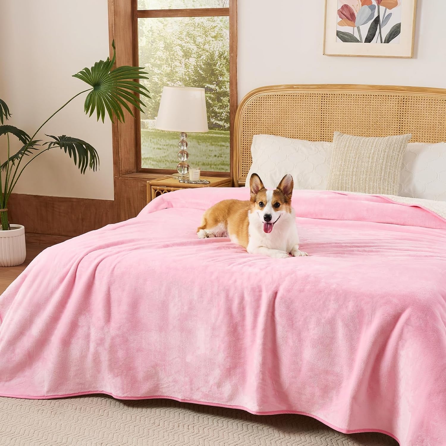 sunheir-waterproof-dog-blankets-for-small-dogs-reversible-sherpa-fleece-thick-puppy-blanket-leakproof-spill-proof-pet-blanket-for-cat-bed-couch-furniture-protector-travel-camping-25x35-grey