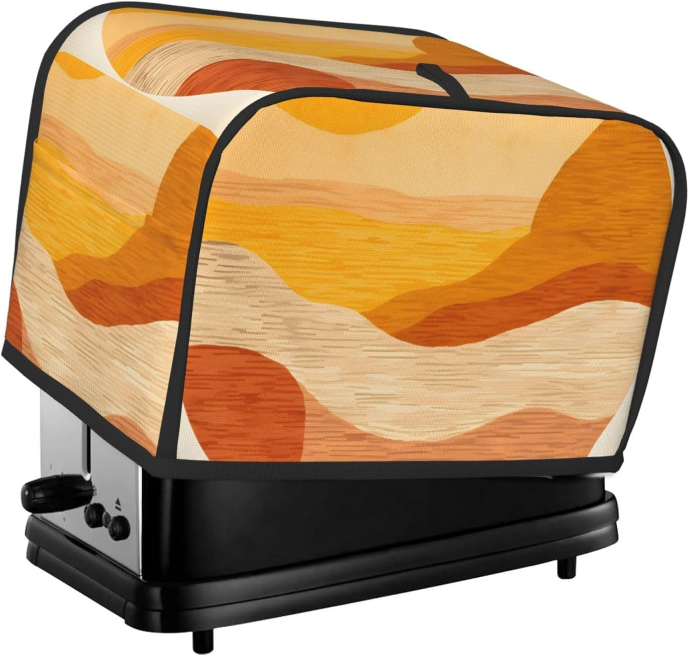 morden-art-print-toaster-cover-2-slice-long-slot-orange-bread-maker-cover-washable-dust-protection-kitchen-small-appliance-toaster-oven-cover-for-2-slice