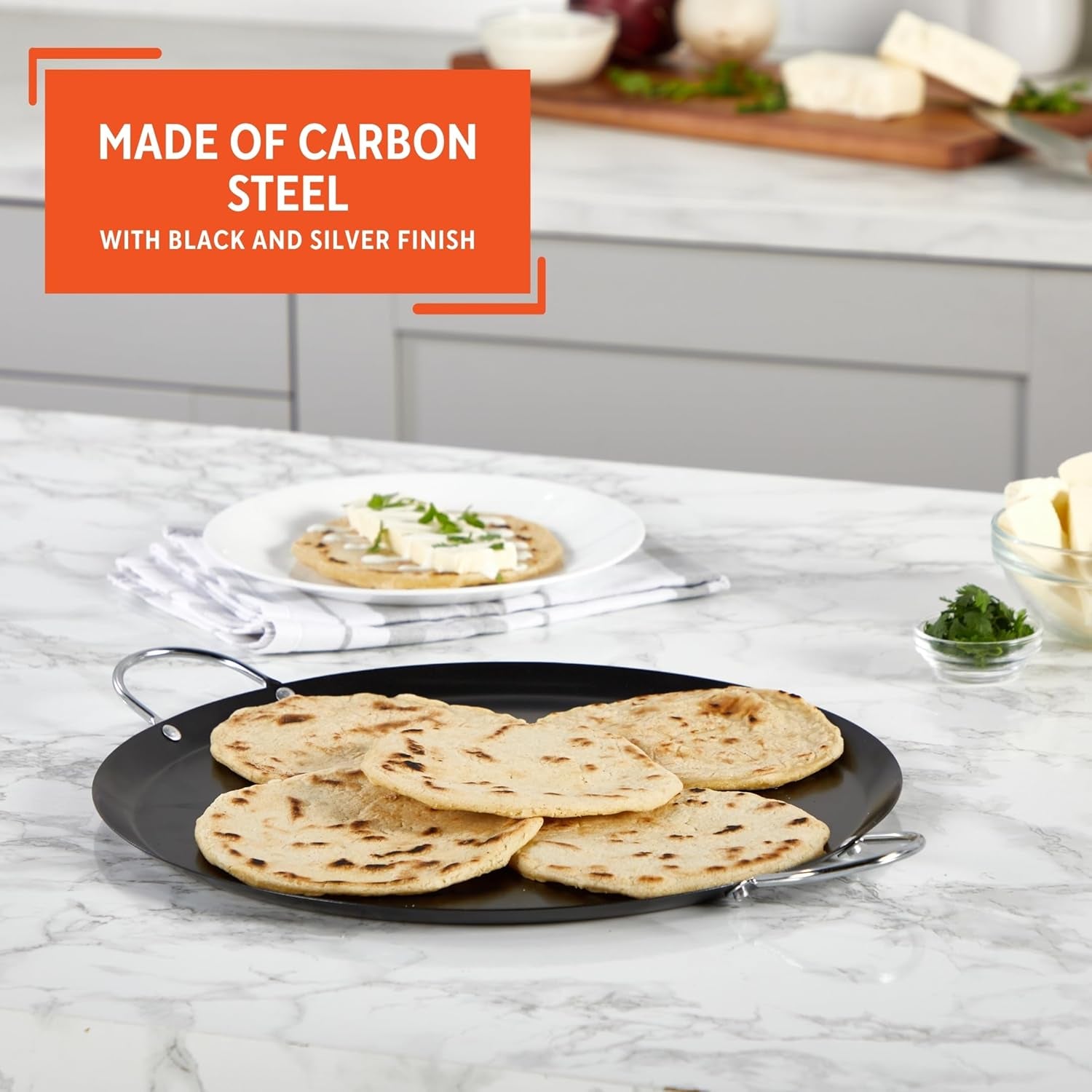 13-5in-carbon-steel-nonstick-round-comal-with-metal-handles-black-chrome-riveted-handles-great-for-tortillas-essential-kitchen-tool