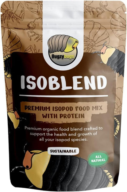 Isoblend Premium Isopod Food Feed Mix All Natural Protein Vegetable Dry Blend for Isopods Feeders Insects3