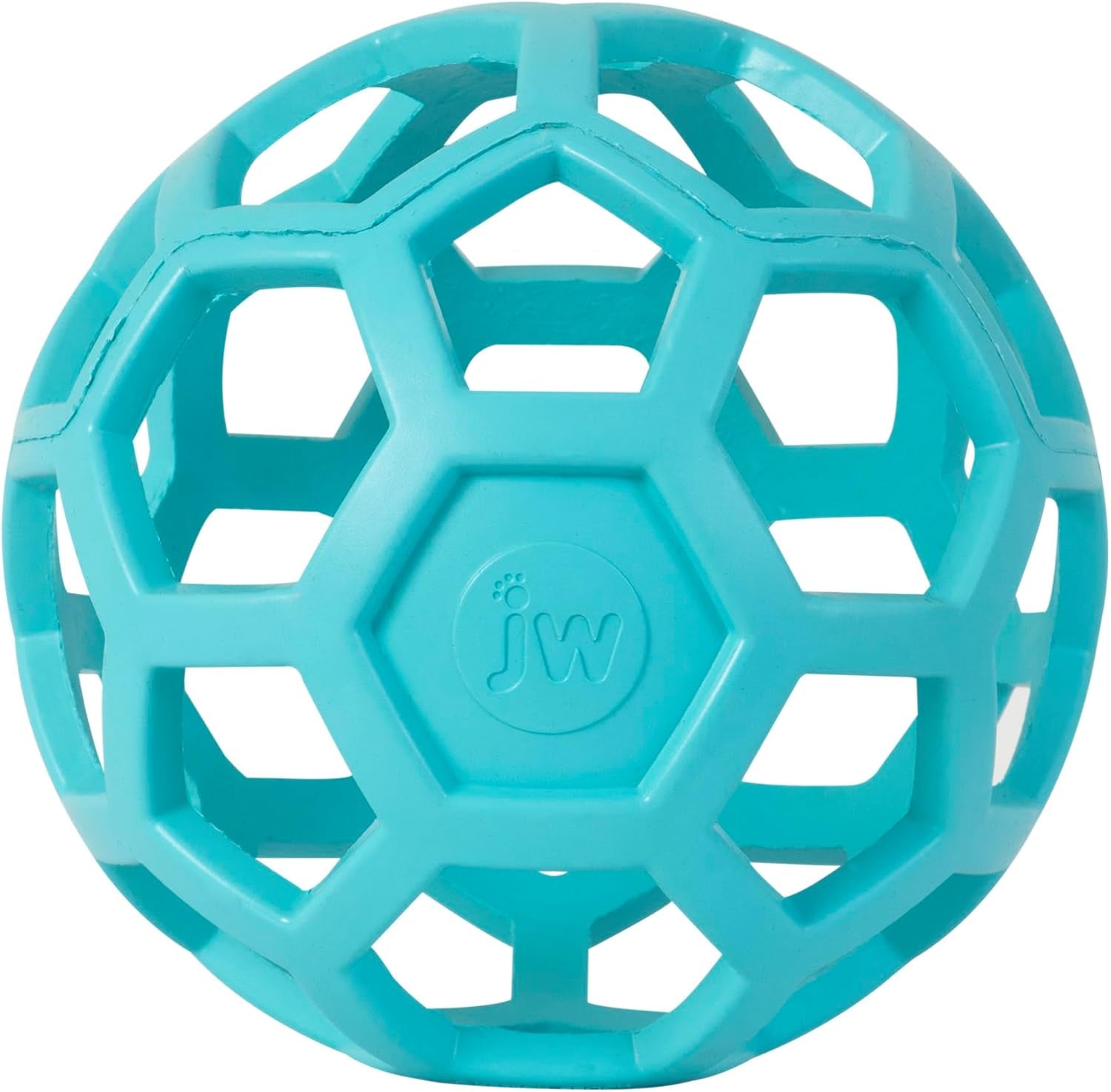 jw-pet-hol-ee-roller™-dog-toy-puzzle-ball-natural-rubber-small-3-inch-diameter-pink