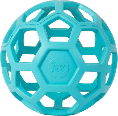 JW Pet Hol-Ee Roller™, Dog Toy Puzzle Ball, Natural Rubber, Small (3 Inch Diameter), Pink5