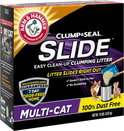 Arm & Hammer Slide Multi-Cat Easy Clean-Up Litter, 19 Lb (033200973577)13