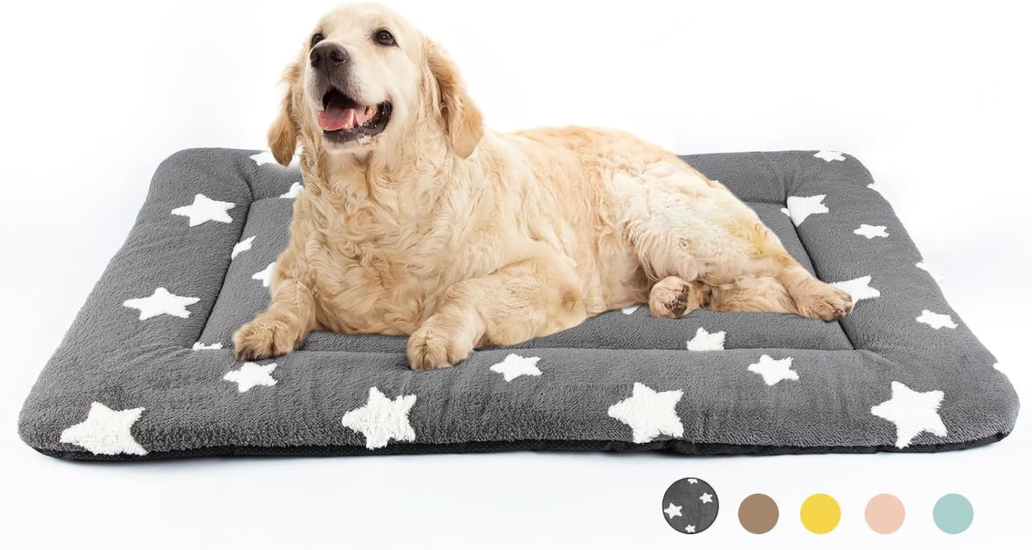 mora-pets-cat-bed-for-indoor-cats-washable-dog-crate-pad-cute-star-dog-bed-mat-for-small-dogs-pet-kennel-pad-for-cage-soft-flat-puppy-kitten-cushion-sleeping-anti-slip-grey-22-x-13
