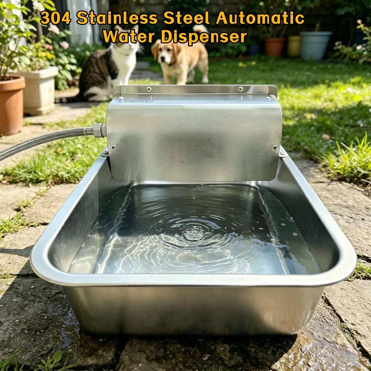 automatic-dog-water-dispenser-wide-mouth-design-water-level-control-11l-stainless-steel-outdoor-dog-water-bowl-with-float-valve-auto-refill-for-dogs-alpacas-livestock-with-3-4-brass-adapter