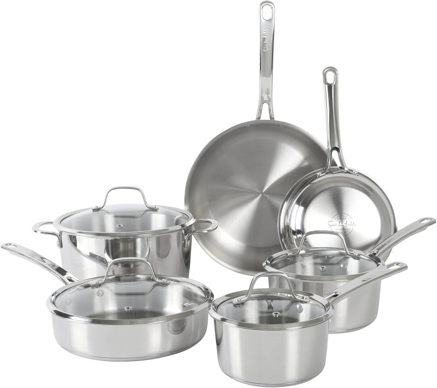 sur-la-table-kitchen-essentials-chefs-deck-10-piece-stainless-steel-non-toxic-pots-and-pans-kitchen-cookware-set-w-triply-encapsulated-base-induction-safe