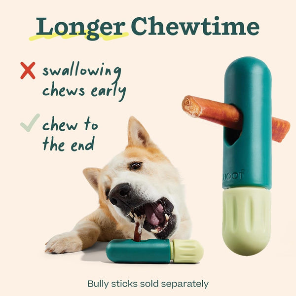 WOOF Bullysafe Bully Stick Holder for Dogs | Fits Dogs 10+ Lbs, Secures Bully Sticks, Extends Chew Time, Easy to Clean, Reusable Design5