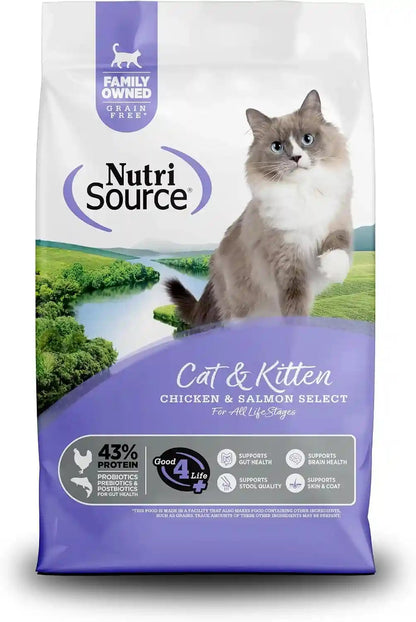 Nutrisource Grain Free Cat & Kitten Country Select, 4LB (Pack of 1)10