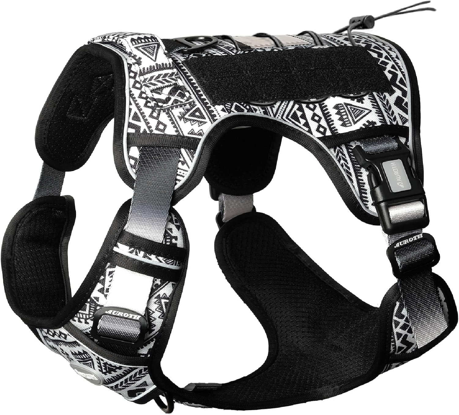 auroth-tactical-dog-harness-for-large-dogs-no-pull-adjustable-pet-harness-reflective-k9-working-training-easy-control-pet-vest-military-service-dog-harnesses-army-yellow-l