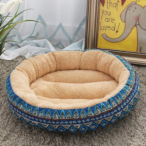 Fashion Pet Supplies Kennel Cat Litter Beige/Blue Small Medium Dog Pet Dog Pad 50 50 14 Cm1