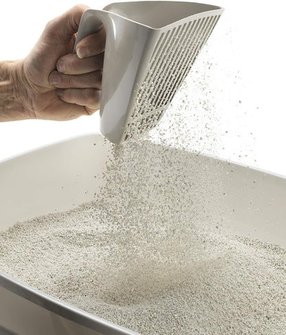 Moderna Jumbo Litter and Scoop, Grey, Plastic, 1 Count2
