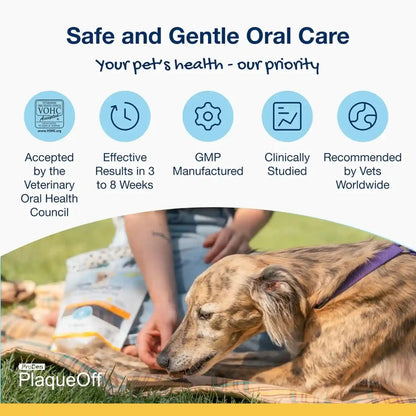 Proden Plaqueoff System Dental Care Bones - Dog Teeth Cleaning Bones for Oral Hygiene -Medium/Large Canine Formula - Bacon Flavor -17 Oz(Packaging May Vary) | Dog Teeth Cleaning Chews for Fresher Breath - VOHC Approved Dental Chews to Reduce Plaque & Tartar - Medium to Large Breeds3