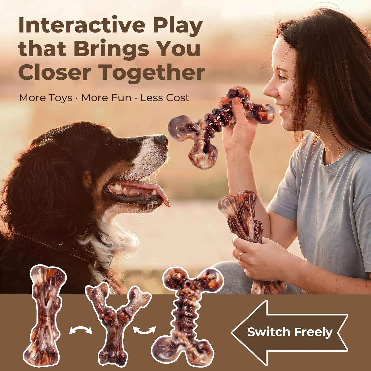 kseroo-3-pack-indestructible-dog-chew-toys-for-aggressive-chewers-25-90lbs-bacon-flavored-rock-hard-solid-nylon-dog-bones-for-medium-large-breeds-keeps-them-busy-dental-textured-long-lasting-xl