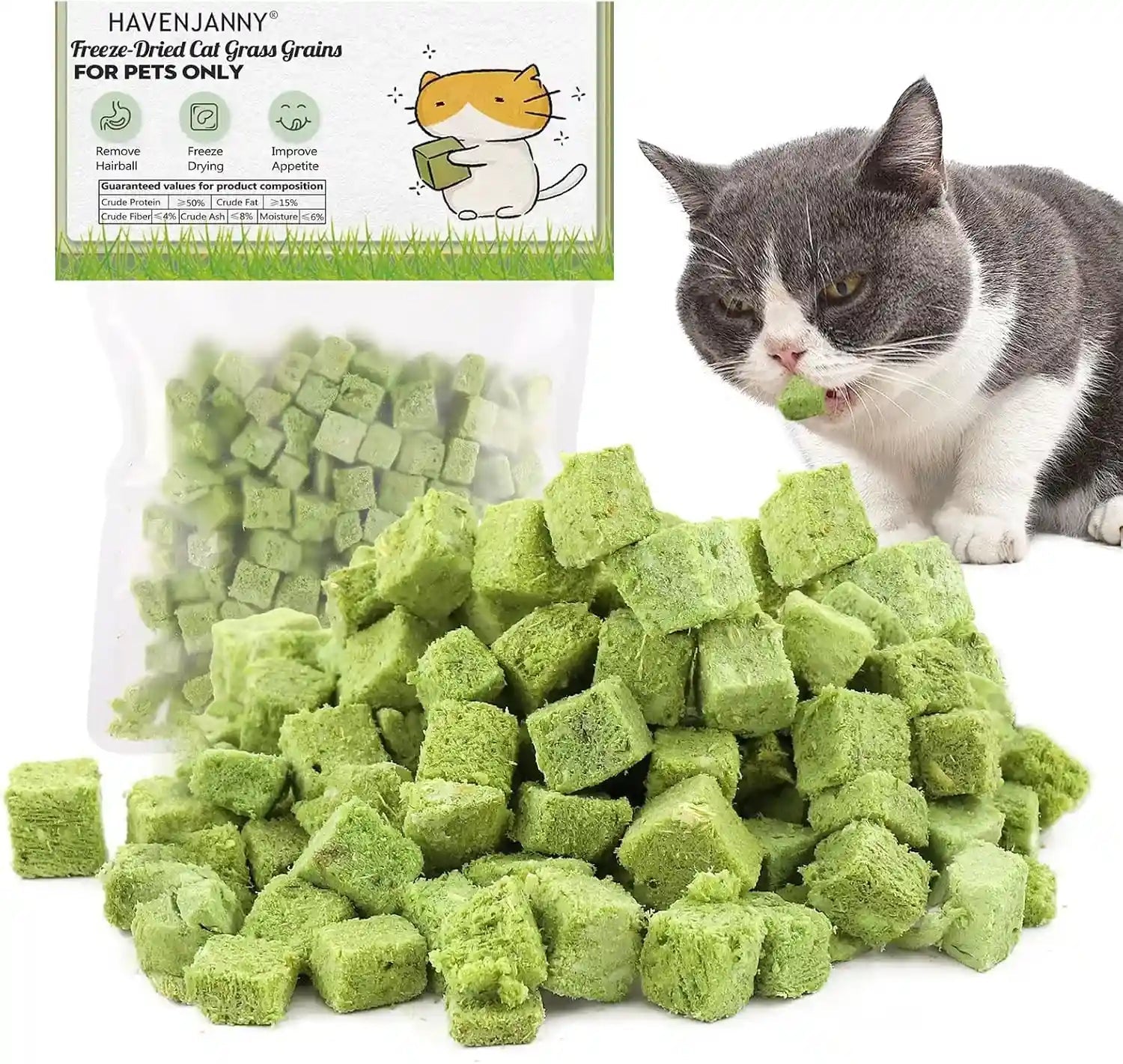 60g-cat-grass-treats-for-indoor-cats-freezed-dried-cat-grass-teething-stick-snacks-for-cats-edible-feline-chew-toys-for-hairball-control-and-oral-health