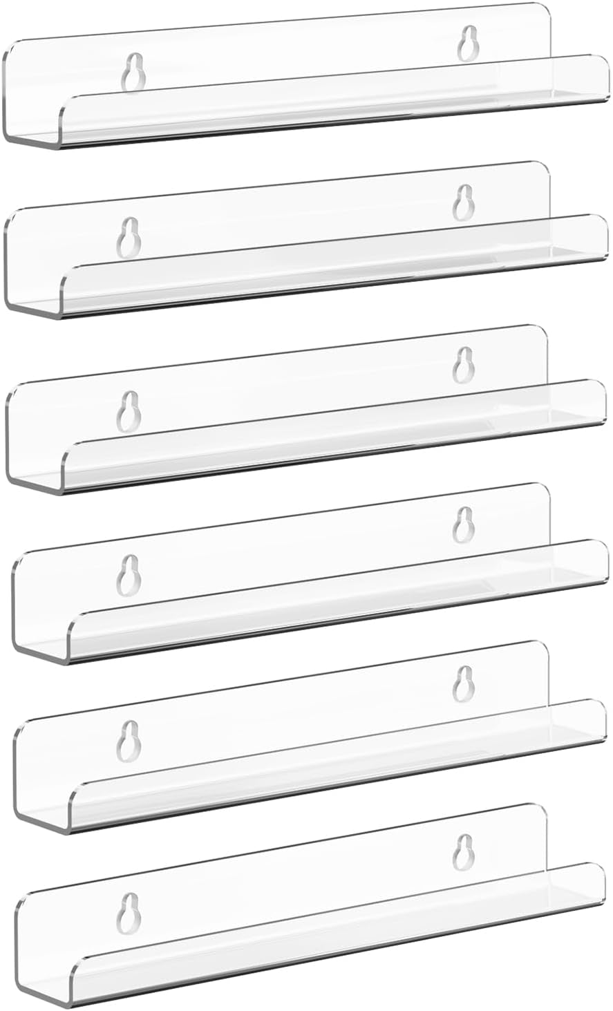 vinyl-record-shelf-wall-mount-6-pack-12-inch-clear-acrylic-album-record-holder-display-kids-bookshelf-floating-wall-shelves-for-bathroom-bedroom-living-room-kitchen-clear-6pcs