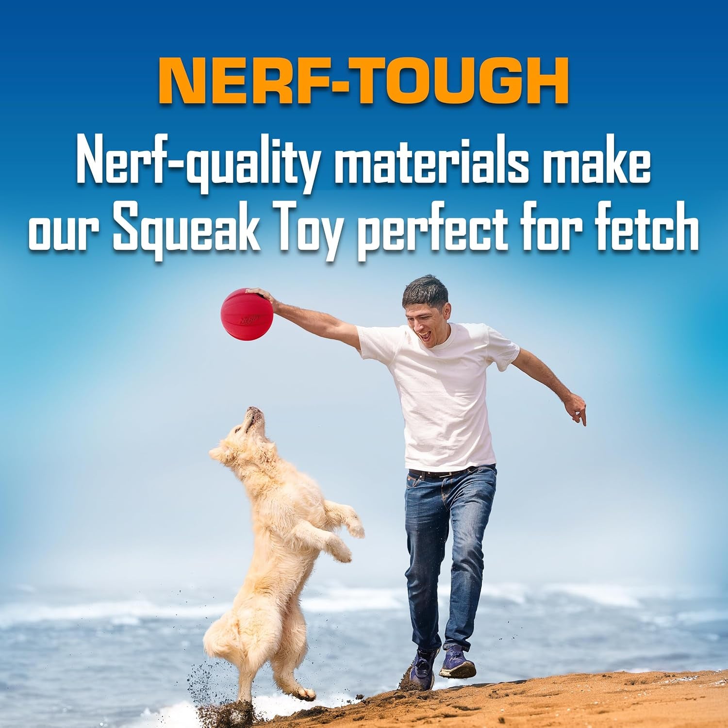 nerf-dog-classic-squeak-ball-outdoor-dog-toy-3-8-inch-dog-ball-fetch-toy-squeaking-toy-for-medium-and-large-breeds-green-red-2-count
