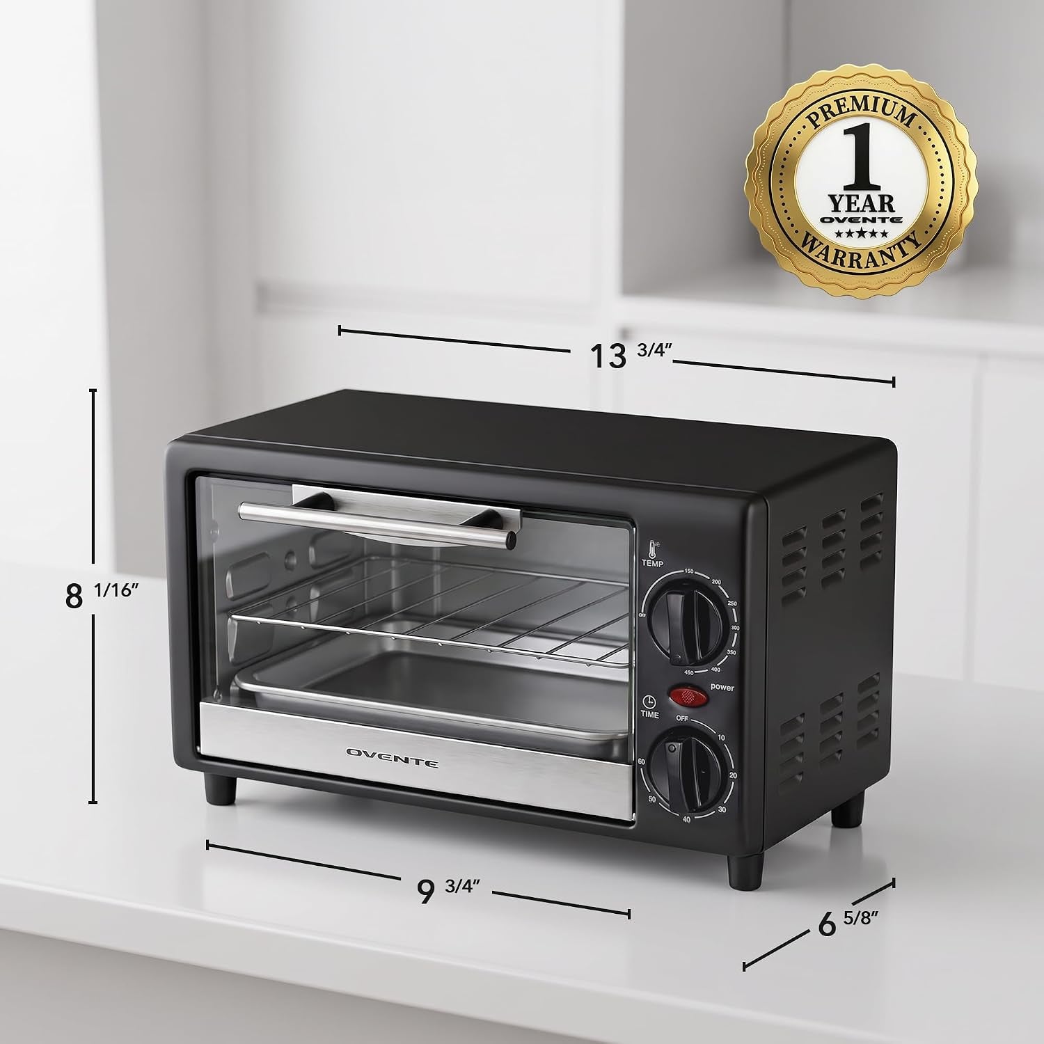 8l-countertop-toaster-oven-adjustable-temperature-black-to2808b-60-minute-timer-easy-to-clean-baking-pan-750w-compact-design-perfect-for-mini-for-pizza-bake-and-broil
