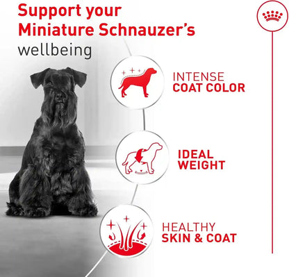 ROYAL CANIN Breed Health Nutrition Miniature Schnauzer Adult Dry Dog Food, 10 Lb Bag5