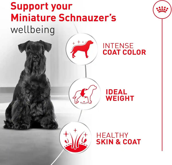 ROYAL CANIN Breed Health Nutrition Miniature Schnauzer Adult Dry Dog Food, 10 Lb Bag5